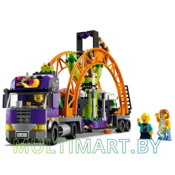 Конструктор LEGO City 60313 Грузовик с космической каруселью картинка 9